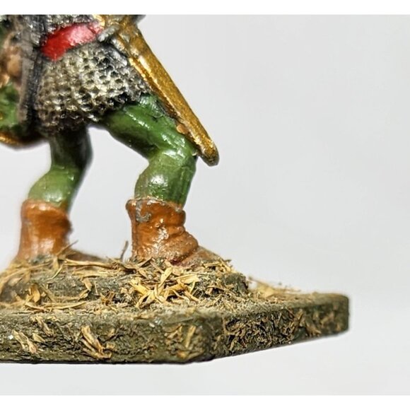 Hand-Painted Goblin Spearman Miniature On Textured Base For Tabletop Games - Picture 12 of 15